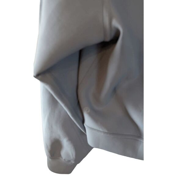 ULULEMON ATHLETICA Rogue Renegade Zip Hoodie in Rhino Grey Size 10 - Picture 5 of 5